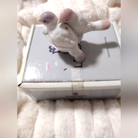 Lladro first Christmas together 1991 - Lovebirds - Picture 2 of 6